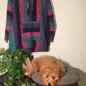 Striped Baja hoodie